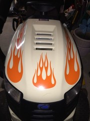 Lawn Tractor flame Flames #2 Fit all Year and Model Lawn Tractors