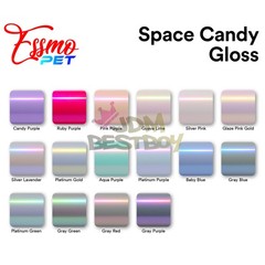 ESSMO PET Space Candy Gloss Car Auto Vinyl Vehicle Wrap Decal Sticker Sheet Film