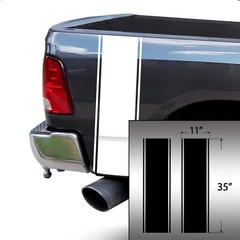 Racing Stripes Straight lines Truck Bed Vinyl Decal Sticker fits most Trucks