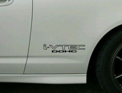 i-Vtec DOHC Decals for Civic Si CRX ep3 Element Accord k20 k24 JDM k series swap