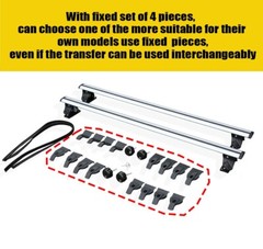 2PCS for Nissan Altima Lockable Roof Rail Rack Rooftop Luggage Sedan