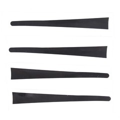 4pcs Matte Black Door Handle Overlay Decal Vinyls Fits 2014-23 Infiniti Q50