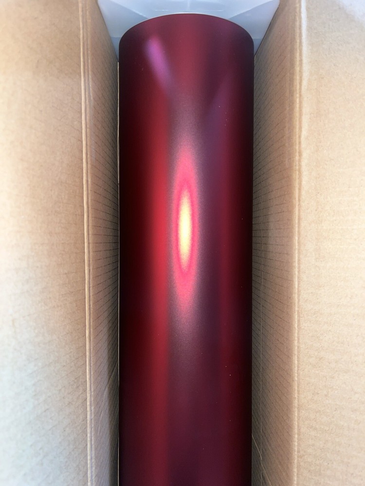Color change Vinyl Wrap – Ghost Chrome Red
