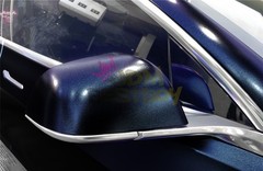 Galaxy Dust Matte Midnight Blue Metallic Car Sticker Decal Vinyl Wrap Sheet Film