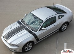 2013-2014 Ford Mustang GT V6 PRIME 1 Decals Racing Stripes 3M Graphics PDS1786