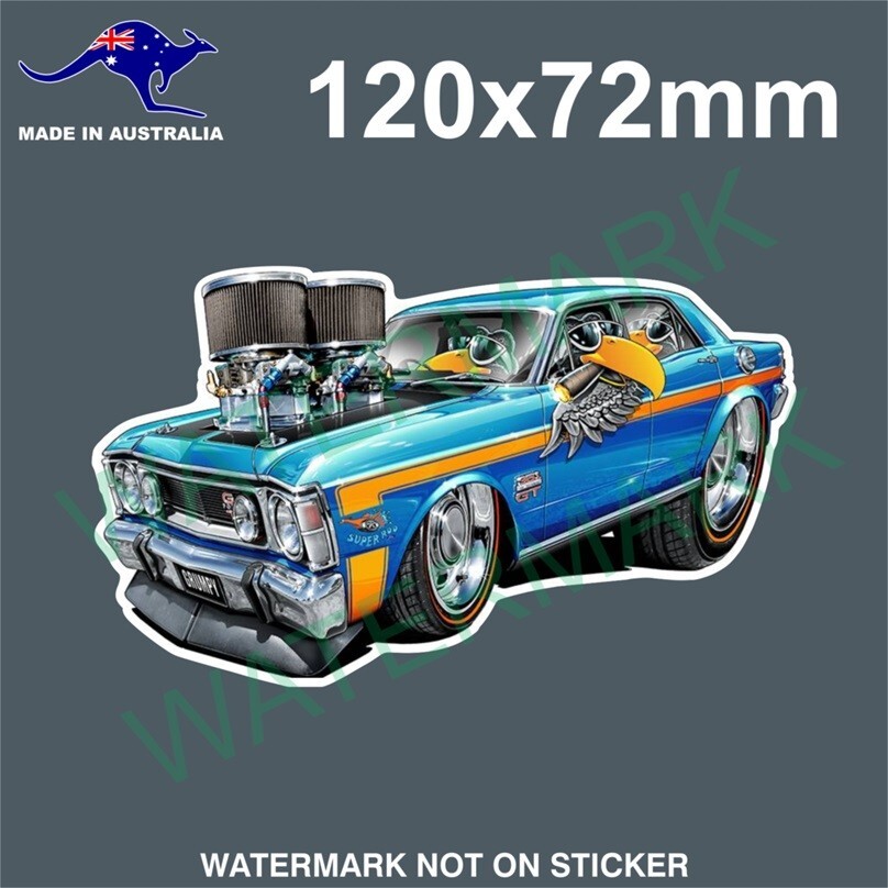 FORD GT HO STICKER SUPER ROO