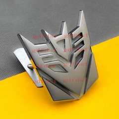 Chrome Metal self-luminous Transformers Decepticon Grille Body& Exterior Styling