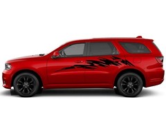 Stripe for Dodge Durango Decal Sport Mud Splash Side Door Graphics Vinyl Design