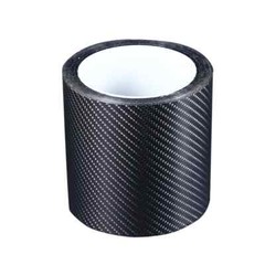 Car Carbon Fiber Vinyl Film Sticker Door Sill Scuff Anti Scratch Tape Protection