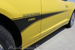 SWITCHBLADE Hood Side Spears Vinyl Decals Stripes 3M Pro Vinyl 2013 2014 Camaro