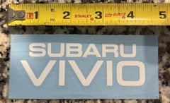 Subaru VIVIO DECAL