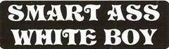 Motorcycle Sticker for Helmets or toolbox #824 Smart white boy