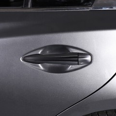 4pcs Matte Black Door Handle Overlay Decal Vinyls Fits 2014-23 Infiniti Q50