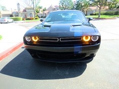 FITS Dodge Challenger 15 to 22 Racing Stripe 5″+1/2 INCH Graphic Decal CUT KIT