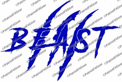 Beast,Beast Mode,Motivation,12″x9″,Fitness,Goals,#BeastMode,Custom Vinyl Decal