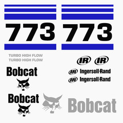 Fits Bobcat 773 Decals Stickers kit Repro Aftermarket Decal kit Premium Vinyl
