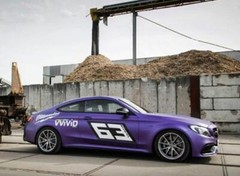 VVivid 2020 VVivid+ Matte Metallic Purple (Ghost) Vinyl Car Wrap Film | V213