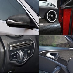 5D Rollo De Vinilo Fibra Carbono Para Exterior Calificado Auto Coches Vinil