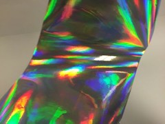 Oil Slick Rainbow Holographic Sign Vinyl 24″ x 10 yards Iridescent, Shimmers
