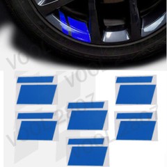 6x Reflective Sticker Car Wheel Rim Vinyl Decal Stickers Accessories For 16″-21″