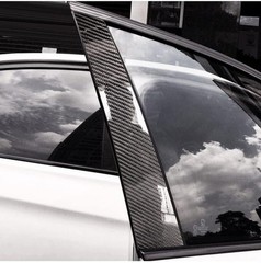 5D High Gloss Carbon Fiber Vinyl Wrap – 2″ x 30ft for Trim and Window Upgrades