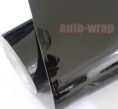 Entire Car Wrap – Hot Glossy Mirror Paint Vinyl Film Sticker Black 50FT X 5FT AC