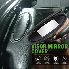 Sun Visor Vanity Mirror Cover For Porsche 911 996/997 Boxster Cayman 986/987 AD