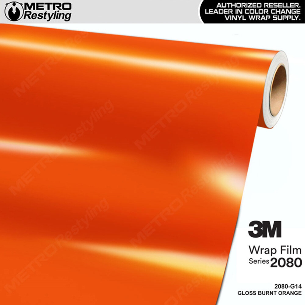 3M 2080 Gloss Burnt Orange Vinyl Vehicle Car Wrap Decal Film Sheet Roll | G14