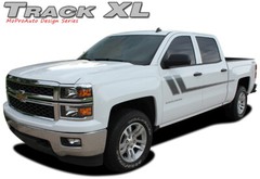 2000-2018 Chevy Silverado Track XL 3M Pro Vinyl Side Door Stripe Decals Graphic