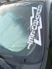 Chevrolet 7″w x 22″H side windshield decal car sticker