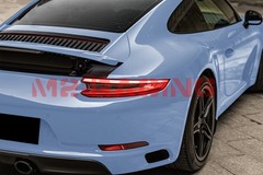 3FTx5FT PPF Porcelain Blue Gloss Color Vinyl Paint Protection Film Scratch Wrap