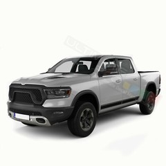 Scratches Side Doors Scratch Stripes Wrap Decal Sticker for Dodge Crew Cab 3500