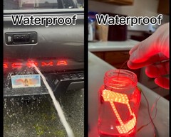 Toyota Tacoma Tailgate Insert Letters 3D (It GLOWS) Fits 2016-2023