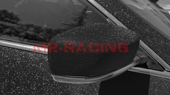 Matte Glitter Black Frosted Sparkle Sticker Decal Sheet Car Vinyl Wrap Film DIY