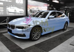 Gloss Metallic Frosted Blue Candy Decal Car Vinyl Wrap Film Stick Sheet Sparkle
