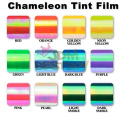 Chameleon Gloss Color Change Headlight Tint Fog Lights Tail light Vinyl Film