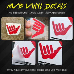 Racing Numbers Vinyl Decal Sticker | Dirt Bike Plate Number BMX Competition 200
