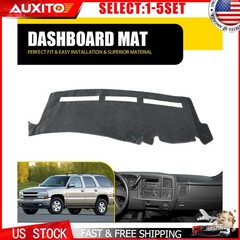 Dash Cover Mat For Chevy Silverado 1500 2500 Tahoe 01-06 Cars Dashboard Pad 1-5X
