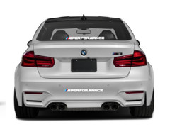 BMW MPerformance Side Windshield Body Hood Fender Window Sticker Graphic – 20″ W