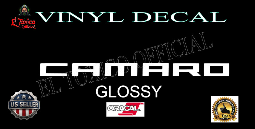 CAMARO WINDSHIELD DECAL CAR PREMIUM VINYL WATERPROOF ORACAL 651 2010-2026
