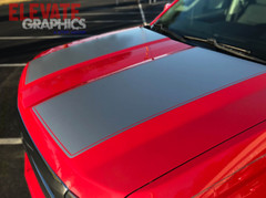 2014-2015 Fits Chevy Silverado Rally Hood Stripes Vinyl Graphics Decals Stickers
