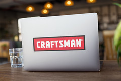 1970 CRAFTSMAN Logo Car Vinyl Decal 3M Toolbox Bumper Sticker Multiple Sizes NEW