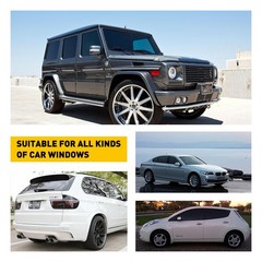 1-10 5% VLT Window Tint Film 20″x10ft Auto Glass Heat Insulation Privacy Kit DIY