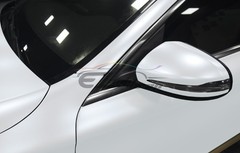 Matte Metallic Satin Pearl White Vinyl Wrap Sticker Bubble Free Film Decal DIY