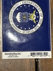 Flag It Self Adhesive Vinyl Decal US Air Force Flag Made In USA Lot Of 2