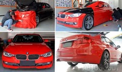 360″ x 60″ Super Gloss Red Vinyl Film Wrap Sticker Air Bubble Free 30ft x 5ft