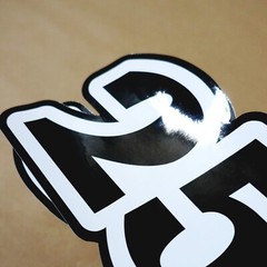 Custom Vinyl Numbers Race Number Classic Style Car Motorbike Bike Helmet