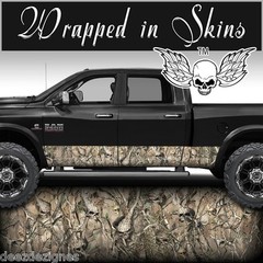 Rocker Panel Wrap Camo Skull Graphics Decal Wrap Kit Truck Camouflage Truck Van