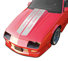 Rally Hood Decals Racing Stripes Fit Any Car or Truck DIY Add your Own Text