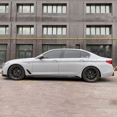 MATTE BLACK SIDE STICKER SKIRT DECALS FOR BMW1 2 3 4 5 SERIES X5X6 M PERFORMANCE